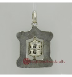 Fine Quality  47mm Wall Hanging Prayer Wheel Pendant