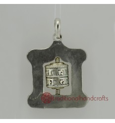 Fine Quality  45 mm Wall Hanging Prayer Wheel Pendant