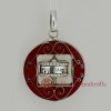 Fine Quality  44 mm Wall Hanging Prayer Wheel Pendant