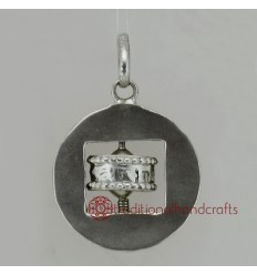 Fine Quality 42 mm Wall Hanging Prayer Wheel Pendant