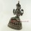 Fine Quality 13.75" Chenrezig Avalokiteshvara Oxidized Copper Alloy Statue Patan