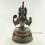 Fine Quality 13.75" Chenrezig Avalokiteshvara Oxidized Copper Alloy Statue Patan