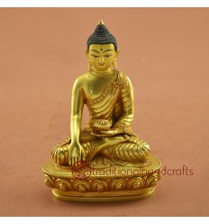 Fine Quality 5.75" Shakyamuni Buddha Statue 