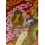 42.5"x29.5" Amitabha Buddha Thangka Painting