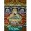 42.5"x29.5" Amitabha Buddha Thangka Painting