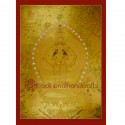 42.5”x31” Gold Avalokiteshvara Thankga Painting