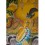42.25"x29" Yellow Jambhala Thankga Painting