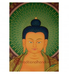 42.25”x29.5”  Shakyamuni Buddha Thangka Painting