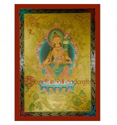 47.5"x34.5"  Maitreya Buddha Thangka Painting