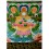 46"x33" Maitreya Buddha Thangka Painting