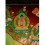 48.5"x36" White Tara Thangka Painting