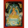 48"x35" Maitreya Buddha Thangka Painting