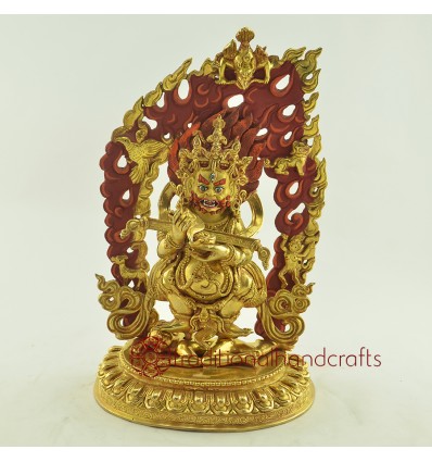 Fine Quality 10.5” Safu or Panjarnata Mahakala Statue