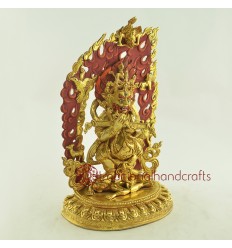 Fine Quality 10.5” Safu or Panjarnata Mahakala Statue