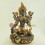 Finely Hand Carved 15" Green Tara Statue From patan, Nepal