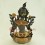 Finely Hand Carved 15" Green Tara Statue From patan, Nepal