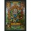 33”x 23.25” Simhamukha Thangka Painting