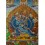 33.5”x 23.75” Yamantaka with Consort Thangka Painting