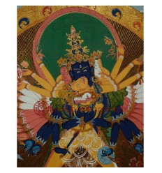 33"x25.5" Kalachakra Thangka Painting
