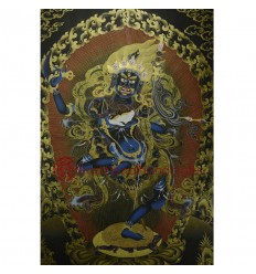 36”x24.5” Vajravarahi or Dorje Phagmo Thangka Painting