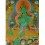 47.25" x 35.5 Green Tara Thangka Painting