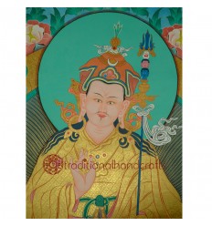 47"x35" Guru Padmasambhava Thangka