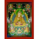 48.5”x 26.5”  Guru Padmasambhava Thangka