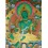 56"x41" Green Tara Thangka Painting