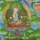 33" x 23.25" Vajradhara Thangka Painting