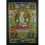 32.75" x 22.75" Vajrasattva Thangka Painting
