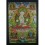 32.75" x 22.75" Vajrasattva Thangka Painting