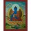 17.5"x13.5" Medicine Buddha Thangka  Painting