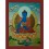 17.5"x13.5" Medicine Buddha Thangka  Painting