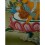 17.25”x13.25”  Yellow Jambhala Thankga Painting
