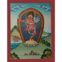 17.25”x13.25” Vajravarahi or Dorje Phagmo Thangka Painting