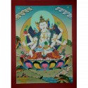 17"x13" Namgyalma Thangka Painting