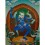 17"x13" Simhamukha Thangka Painting