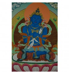 17"x13" Vajradhara Thangka Painting