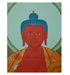 26.25"x20.5" Amitabha Buddha Thangka  Painting