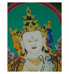 26.25"x20.25" Namgyalma Thangka Painting