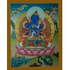 26.25"x20.25" Vajradhara Thangka Painting