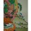 26.75"x20.75" Green Tara Thangka Painting