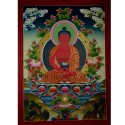 29.75"x22" Amitabha Buddha Thangka  Painting