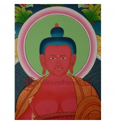 29.75"x22" Amitabha Buddha Thangka  Painting