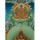 32.75"x23.5" Chenrezig Thangka Painting