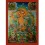 33.5"x23.5" Manjushiri Thankga Painting