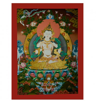 33.75"x25.5"Vajrasattva Thangka Painting
