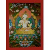 33.75"x25.5"Vajrasattva Thangka Painting