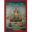 33"x23" White Tara Thangka Painting