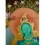 34.5"x25" Green Tara Thangka Painting